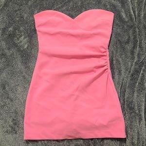 Pink Zara dress worn once